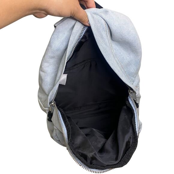 Levi's Backpack - Unisex Stone Washed Denim with 13-inch Laptop Sleeve - Picture 12 of 16